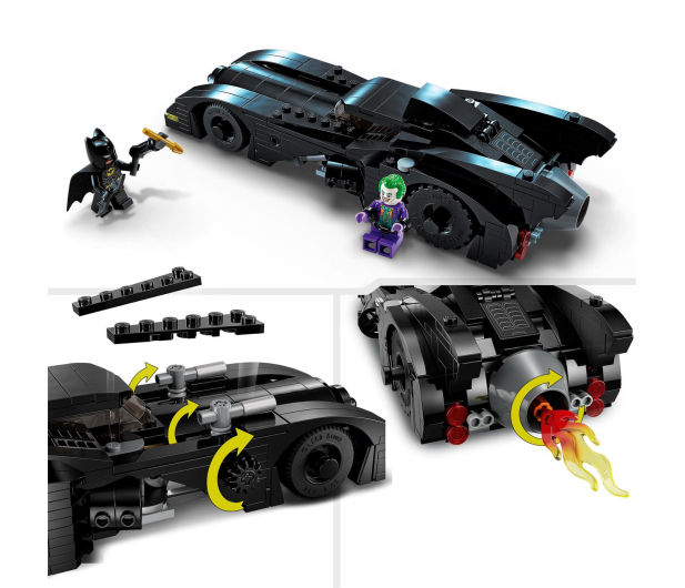 LEGO Outlet DC Batman 76224 Batmobil™: Pościg Batmana™ za Jo - 1558168 - zdjęcie 4
